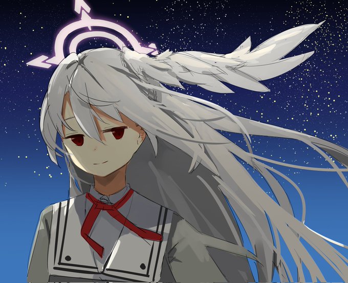 スズミと風のお題で描いた!
#イラスト
#ブルアカワンドロ部 