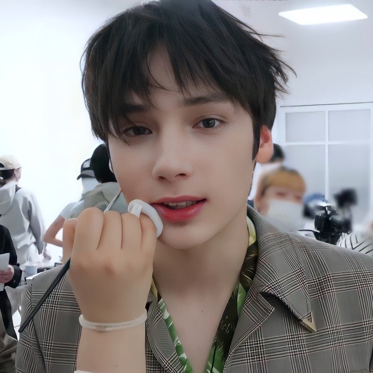 he looks like a work of art