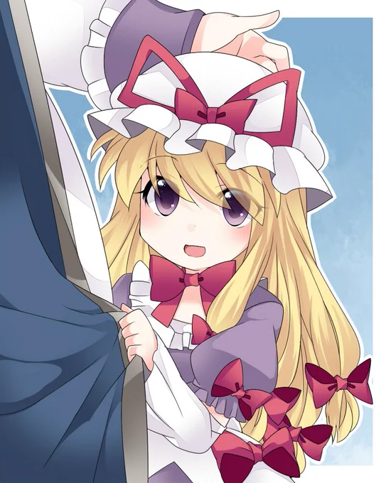 「私、ゆかりちゃんですわ」
#東方Project 