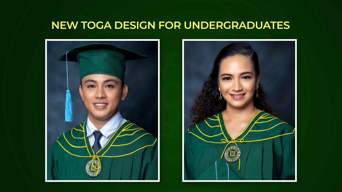 visayasstateu's tweet photo. To all our graduating Viscans, we present to you the new set of togas that will be used for the official pictorials of the 69th VSU Commencement Exercises. 

Read more for special announcements related to your shoot schedules #VSUGrad #iloveVSU 
https://t.co/Pu6ZuwesCv https://t.co/LxVFJ5eWNk