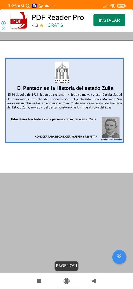 El Panteón en la historia del estado Zulia