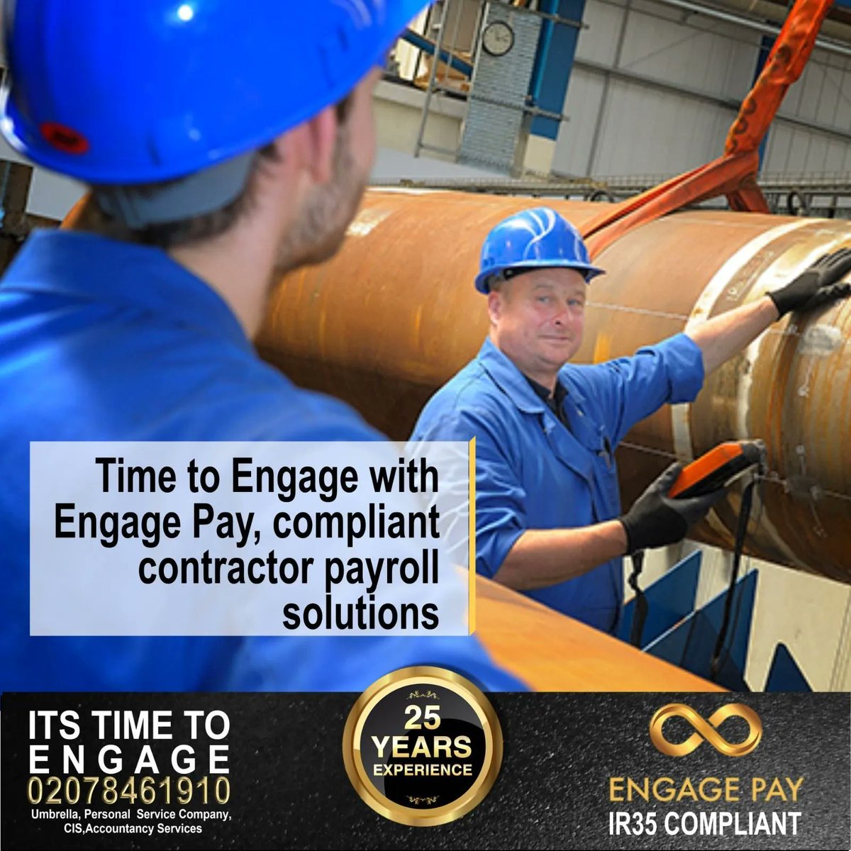 Our Engineering contractors know their payroll is in capable hands with Engage Pay!

We ensure that we issue timely and accurate payroll to all of our contractors.

#essexjobs #manchesterjobs #contractors #ir35 #loancharge #londonjobs #contractorjobs #recruiters #birminghamjobs