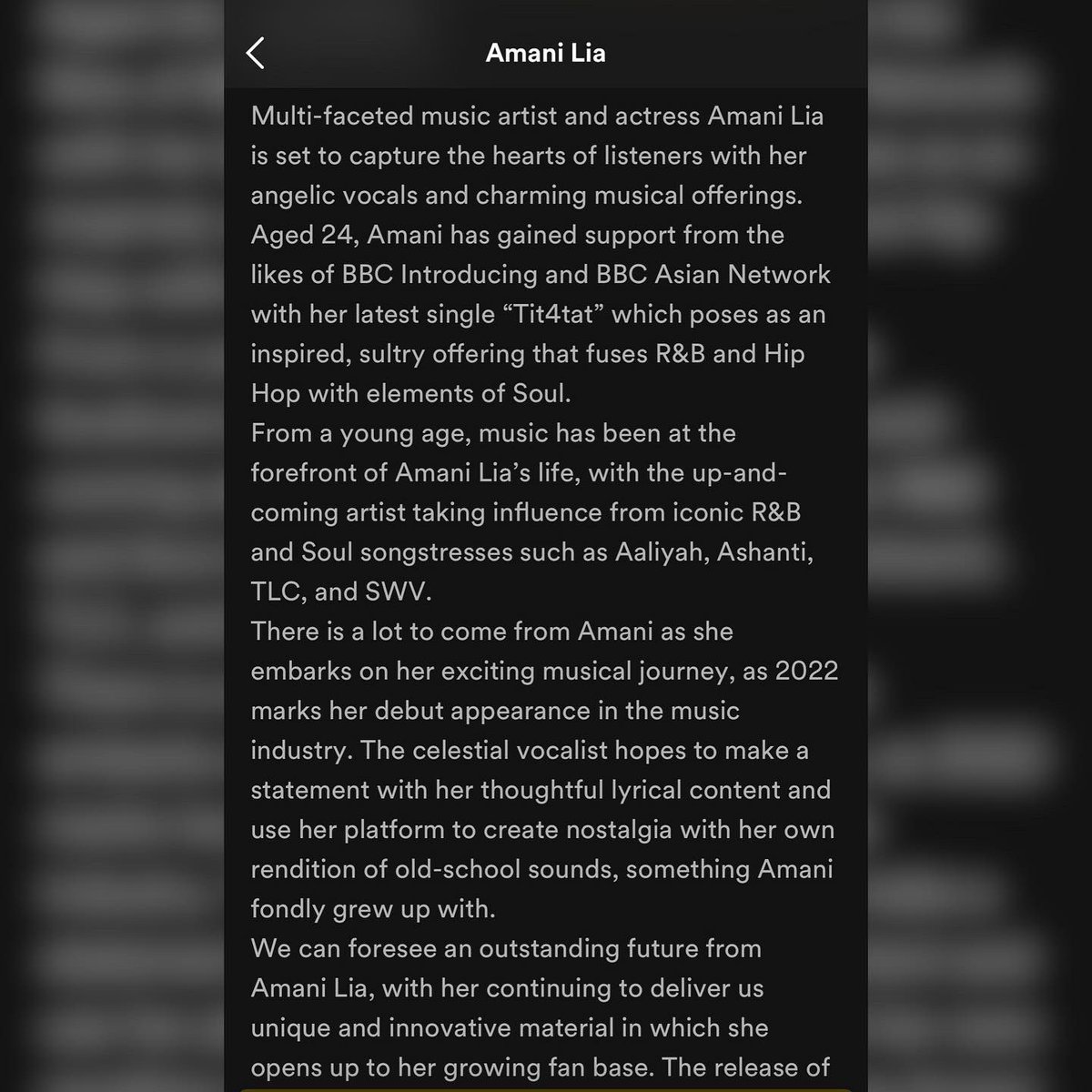 shanselwrites's tweet image. A bio written for the lovely Amani Lia

Don’t forget that I am still offering bios for £10 so get in touch to discuss yours 🥰 

Any likes and retweets are greatly appreciated🙏🏼