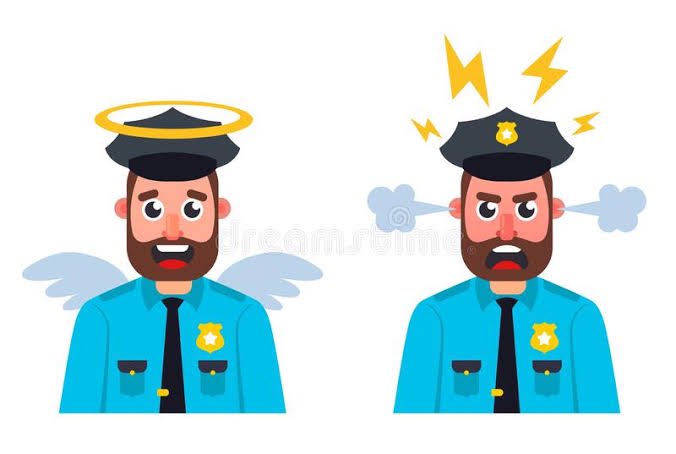 CSnann's tweet image. #GoodCopBadCop Copyright: Vyacheslav Besputin | Dreamstime.com
