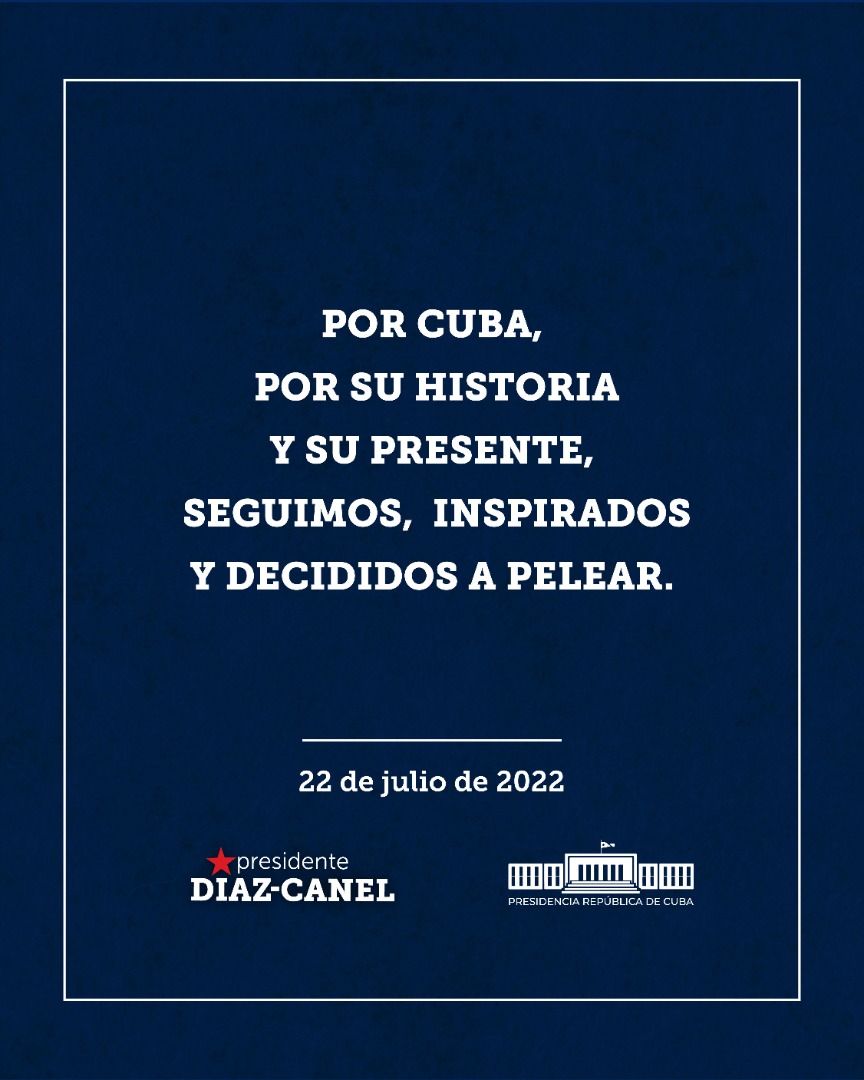 ¡Por #Cuba, por su historia y su presente, seguimos, inspirados y decididos a pelear!
#SiempreEn26 🇨🇺
