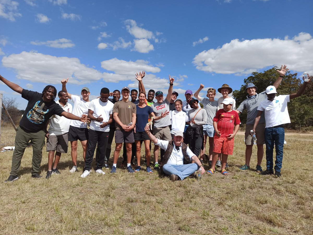 cas_pvo's tweet photo. What a wonderful day out at Haka Camp Game Park for some #Cricket4Life
It was a day full of laughter, resilience and above all reconnection with nature. Special thanks to @Tsime_Water for keeping everyone rehydrated..
#walk4life #cricket4life https://t.co/yqnvhUhPrx