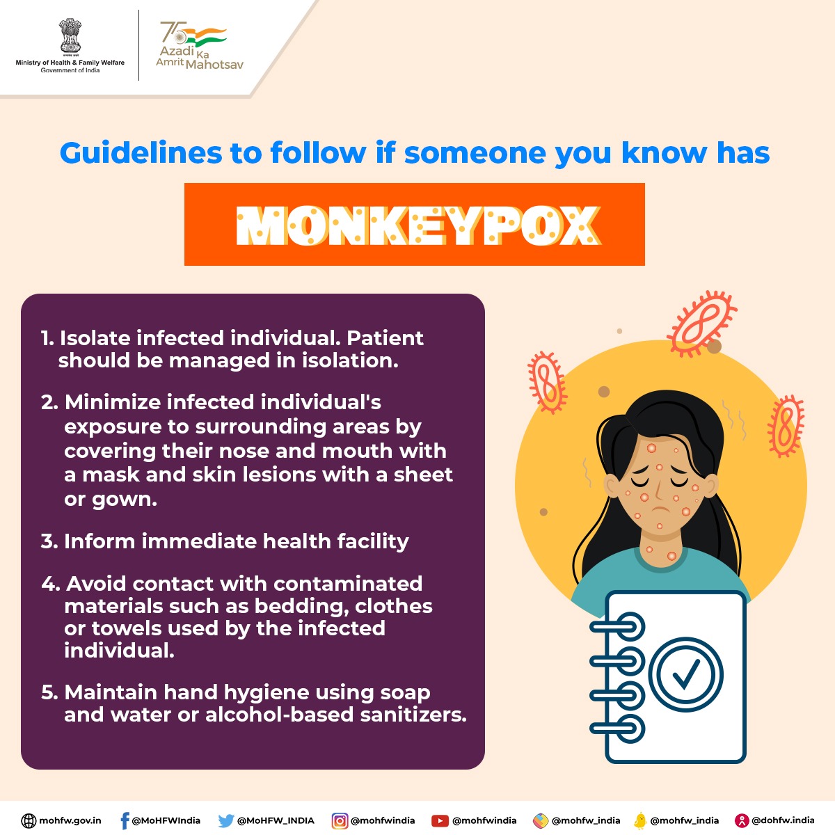 Monkeypox Risk Group Ministry of Health on Twitter: