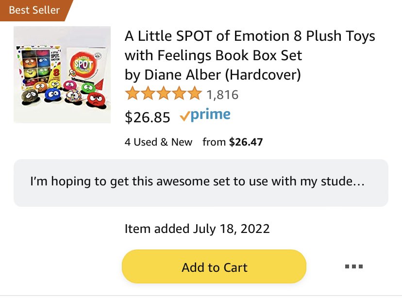 MsStubbs3's tweet image. Teachers, drop your list below! It’s Sprinkle Sunday! 💙💚💛🧡❤️💜 RT this post and for others if you are able to! 

I am hoping to get these last 3 items to complete my calm corner in my classroom. 😌 #clearthelist #clearthelist2022 #BacktoSchool2022 amazon.com/hz/wishlist/ls…