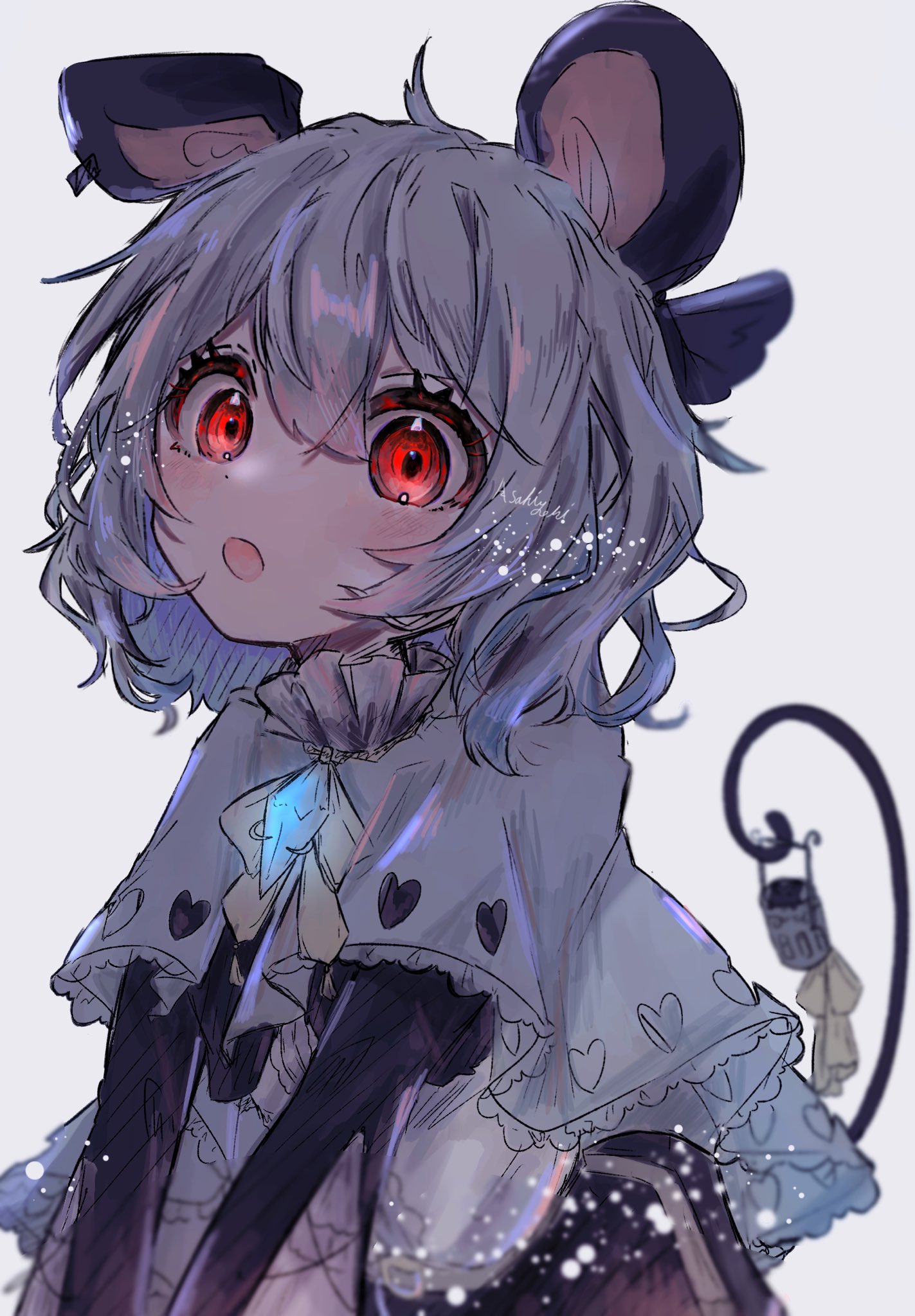 東方project イラスト 色紙 ナズーリン 偽ナズ等 4枚セット