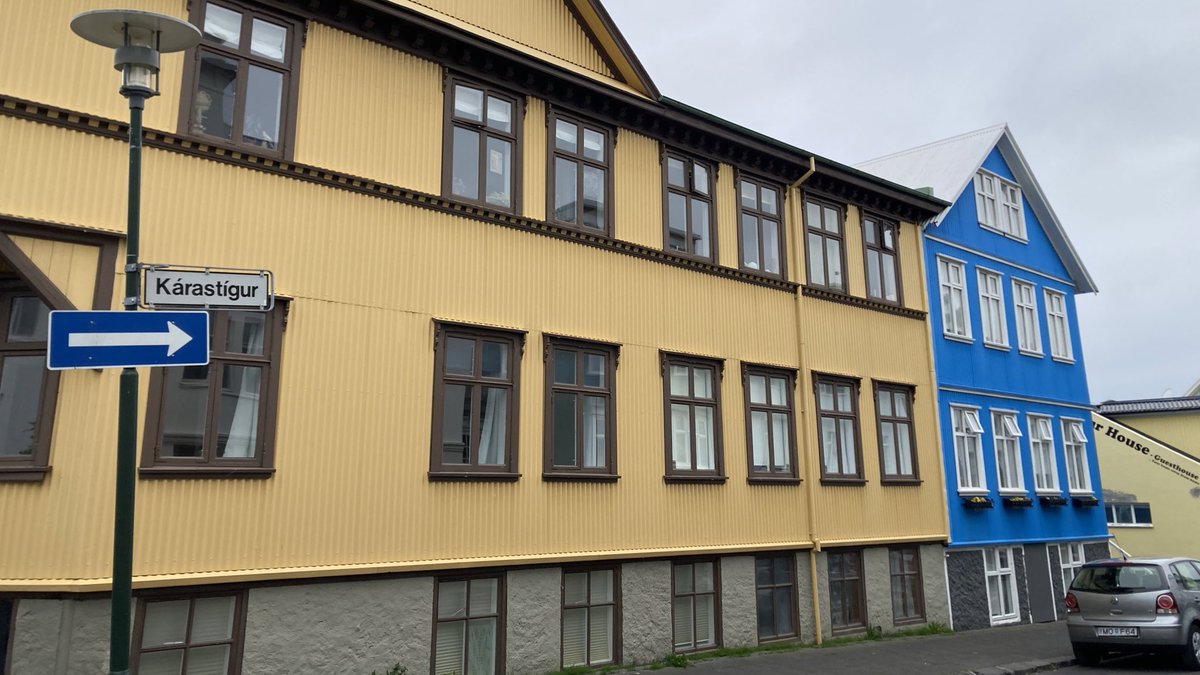 Colourful #Reykjavik.