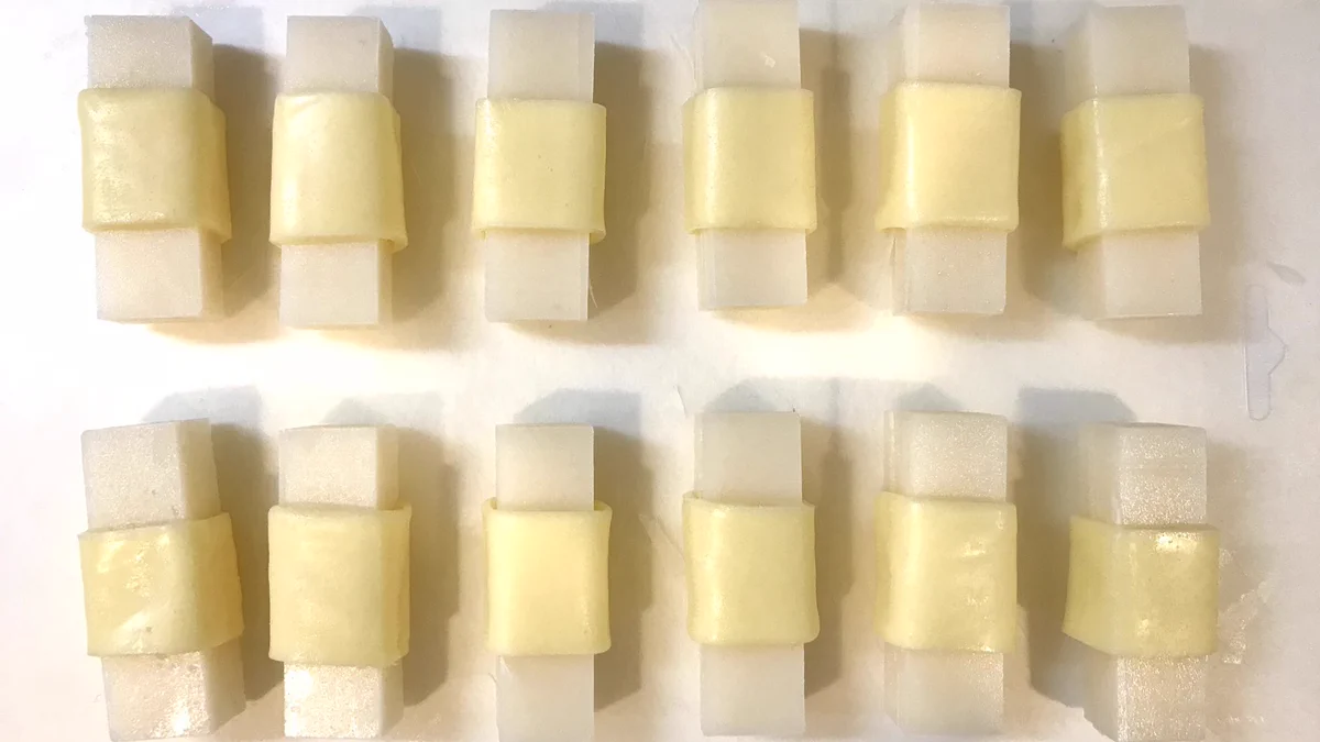 食べ応え抜群なのでは！？餅チーズしそ豚食べてみて！