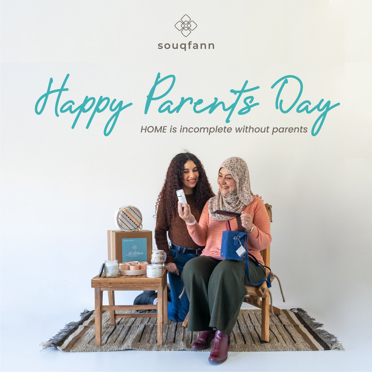 The unconditional love of our parents, is the biggest gift we receive, surprise the most special people with a special gift

souqfann.com
Happy Parents day!
#ParentsDay #souqfann #handmadegifts #HappyParentsDay