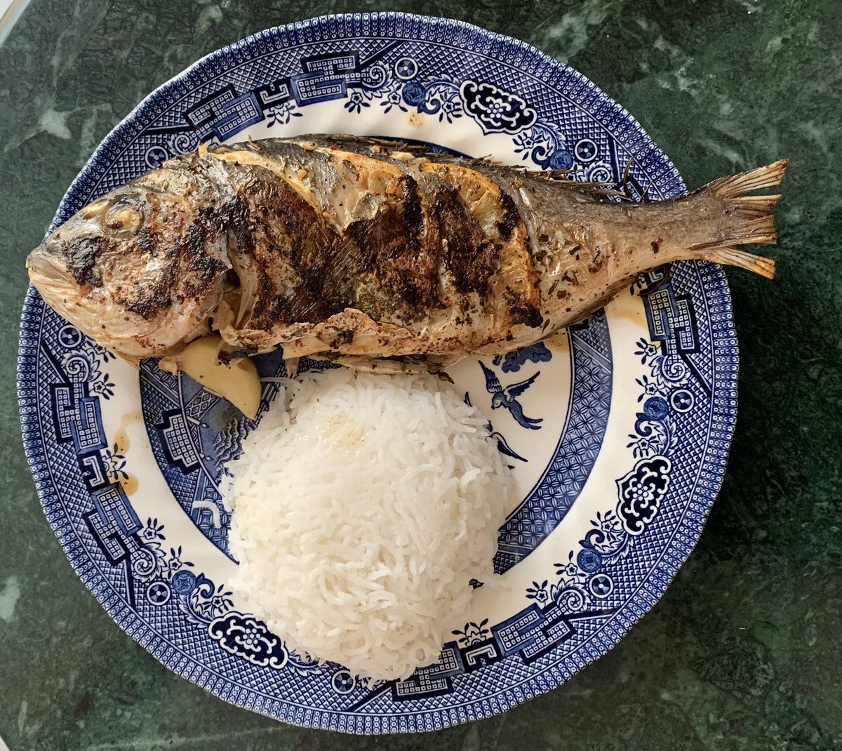 kandelnirmal's tweet photo. #FishBBQ for my Dad.
His #SundayLunch in #KandelKitchen
His reaction: “Enjoyed like in #Indonesia.” https://t.co/XH4ZJZlktX