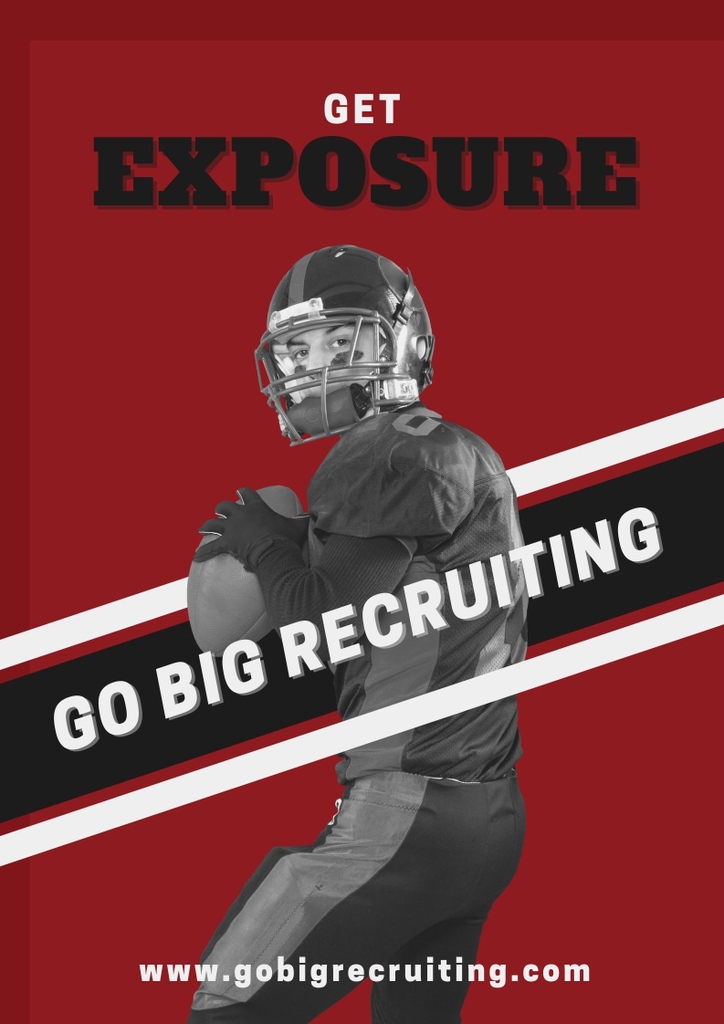 Visit the link in our bio to create an account and start connecting with college coaches today! #gobigrecruiting