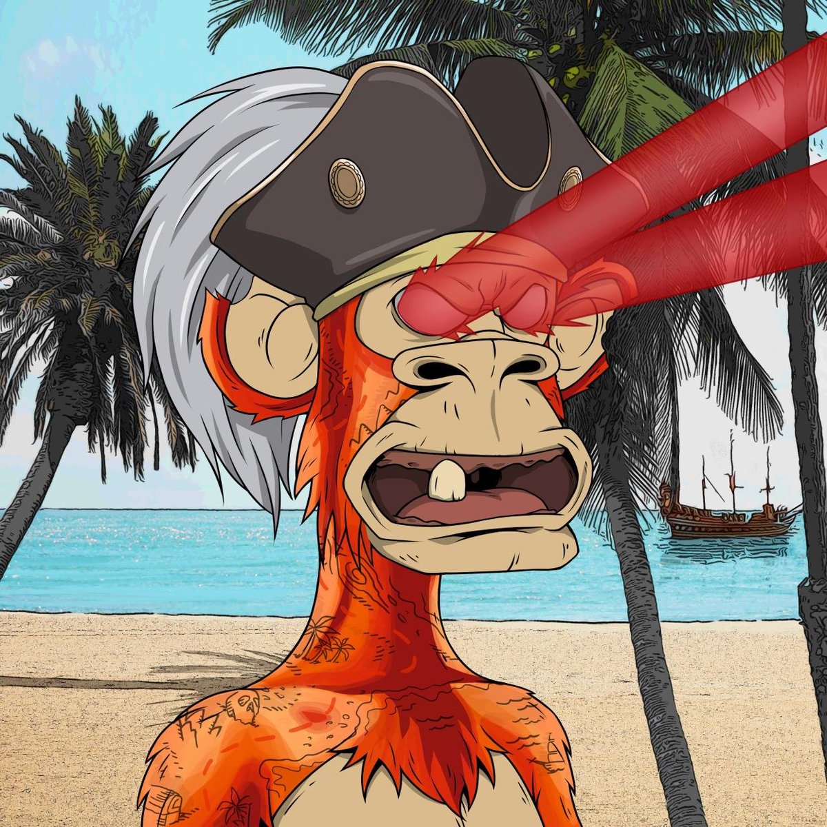 PirateApe_Crew's tweet photo. Some more sneak peaks of our art collection, hitting the open seas in 8 days!

Only 31 WL spots left, as of this tweet... Join here or risk missing out https://t.co/Bv7zRkVjyB

#NFTs #BAPC #NFTArt https://t.co/W37UsoljMA