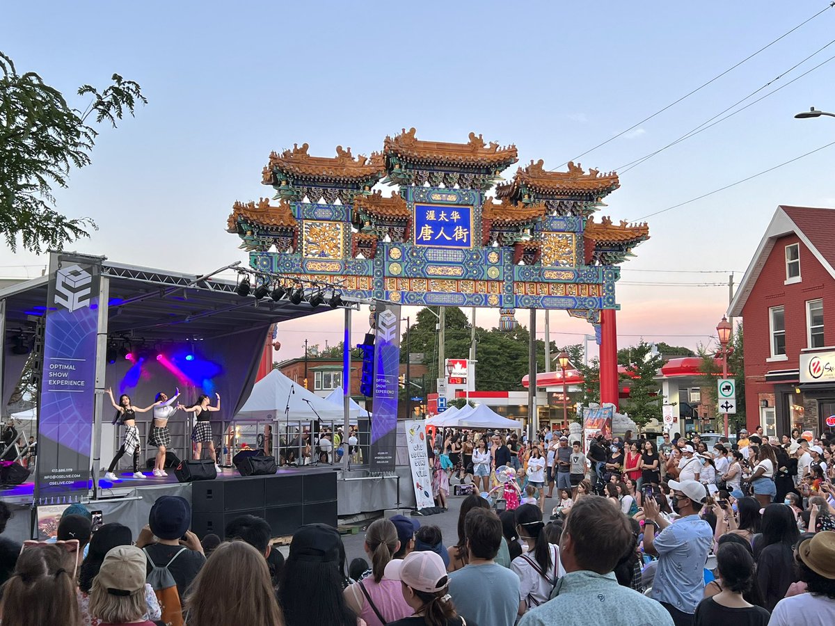 Beautiful summer night to explore my first Ottawa Chinatown Night Market! 😋 #MyOttawa #Ottawa #Chinatown