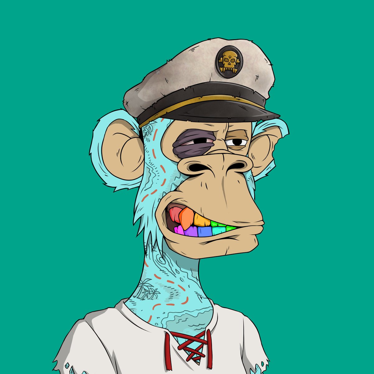 Some more sneak peaks of our art collection, hitting the open seas in 8 days!

Only 31 WL spots left, as of this tweet... Join here or risk missing out discord.com/invite/piratea…

#NFTs #BAPC #NFTArt