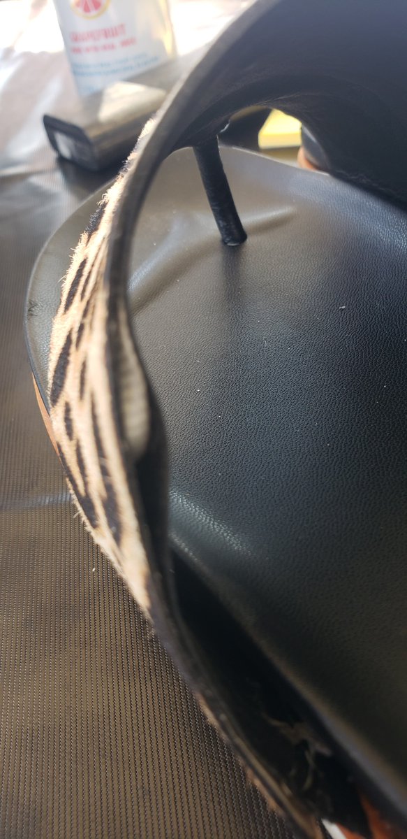 damrtp's tweet photo. @DonaldJPliner  why won't your company replace my Lylaa Genuine Calf Hair Platform Sandal ???  Sunrise Brands will not help me?? These were expensive!!!! https://t.co/1J2MThUgLE