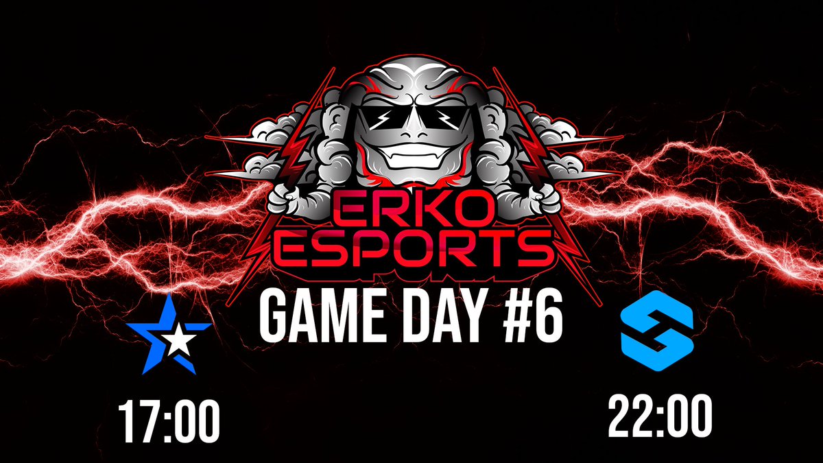 ERKOEsports's tweet photo. Another game day is here! Can we keep our win streak after today? 💪 There is also a small surprise in our roster waiting for you. Join us in the chat at👇#erkowin

17:00 VS @esubacz academy
22:00 VS @teamsampi 

👇You can watch us live here👇 
https://t.co/g5vtYjsyDm https://t.co/R2w8izuVWM