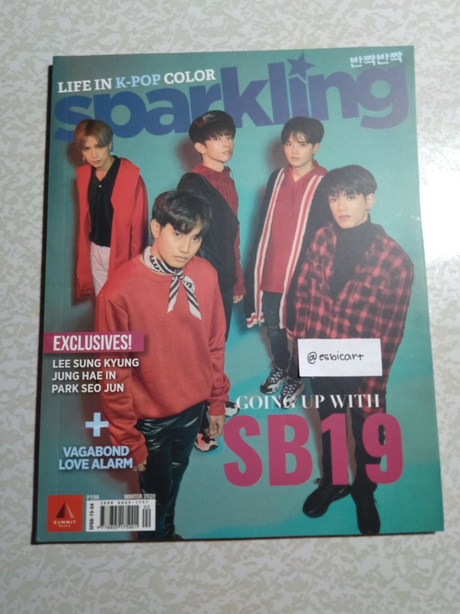 ʚ wts lfb sb19 ph ɞ help rt 𓏔 SB19 sparkling magazine ╰ 99 + lsf ╰ read terms and conditions before buying ╰ rfs: really need funds 💸mop: gcash 🛵mod: direct j&t, ggx 💳dop: payo / 1 day reservation tags: pablo josh stell ken justin jah felip sejun official merch