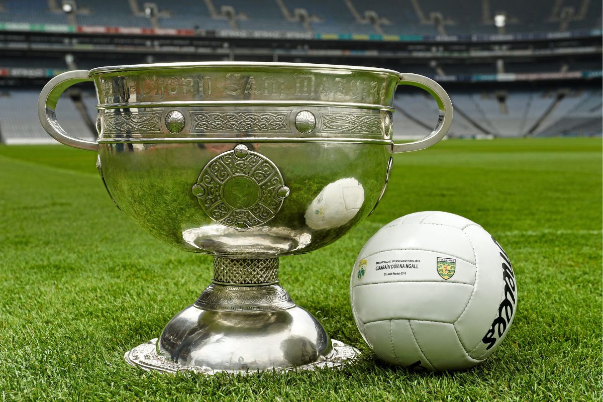 KellNick1's tweet image. ☺  #AllIrelandFootballFinal 🏆
 #riseofthetribes 💪 #bringbackSam      
🇶🇦 #GaillimhAbú  #GALvKER