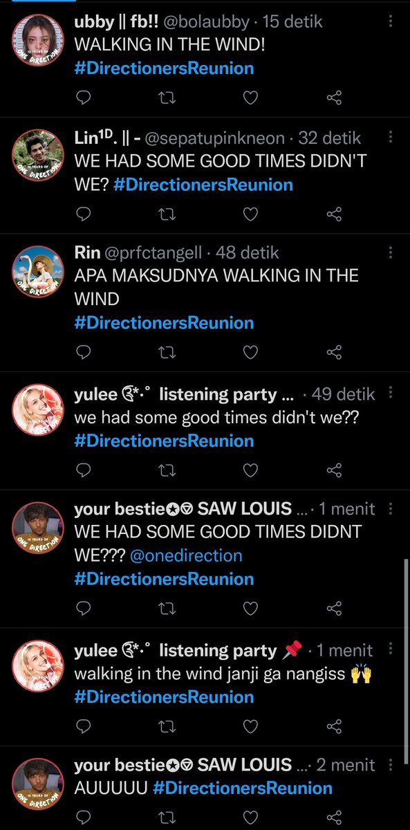 sepatupinkneon's tweet image. Tonight's 1D online concert goes to 12 years anniversary, isn't it really beautiful to look at? #12yearsofonedirection #12YearsOf1D #DirectionersReunion