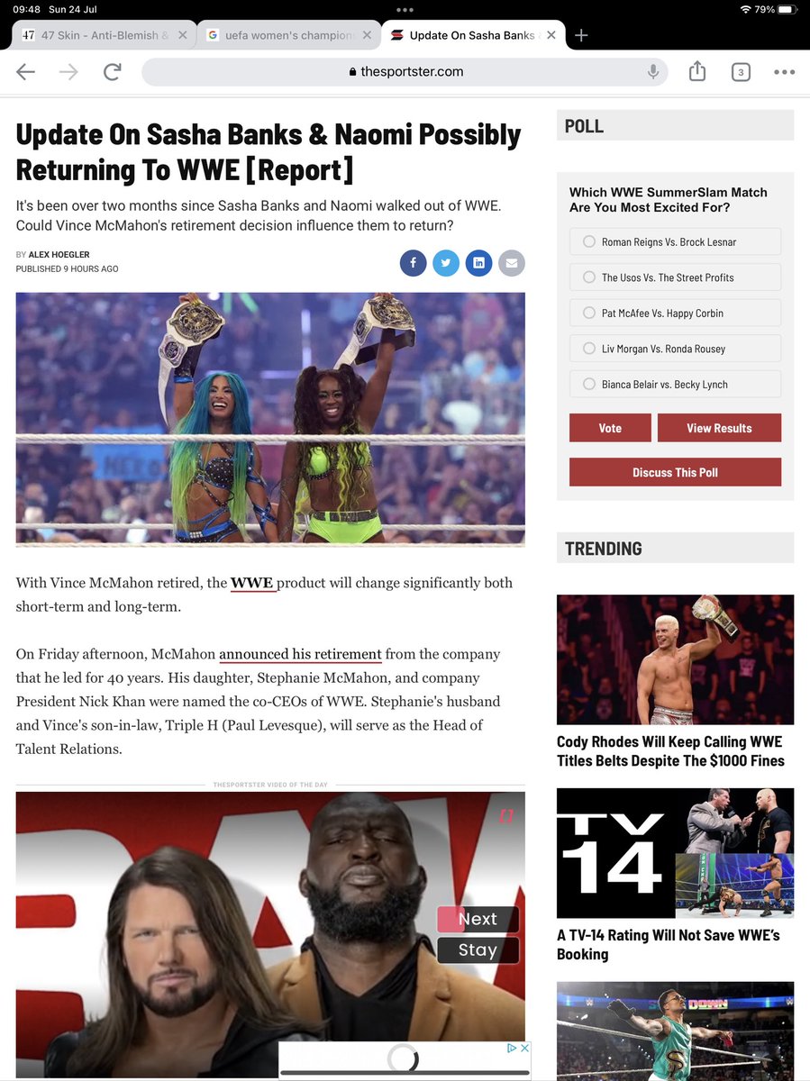 Emmakidd201's tweet photo. YEA PLEASE BRING BACK SASHA BANKS AND NAOMI WE NEED SASHA AND NAOMI BECAUSE SHE IS BEST WWE SUPERSTARS AND A LOT PEOPLE WANT HER BACK SO BRING BACK SASHA BANKS AND NAOMI FOR US 💙🥇😎🙌@SashaBanksWWE #BringBackSashaBanks @NaomiWWE @WWE @WWEUK https://t.co/jZSL3JV9Wd