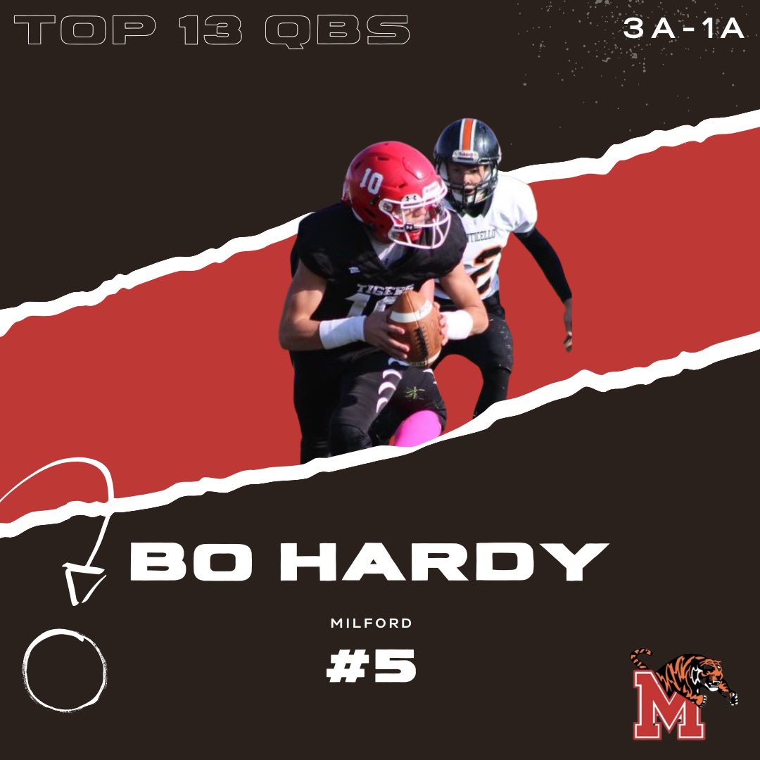 NEXT UP | 3A-1A 

NUMBER 5: BO Hardy out Milford High https://t.co/nyewLLcuuQ