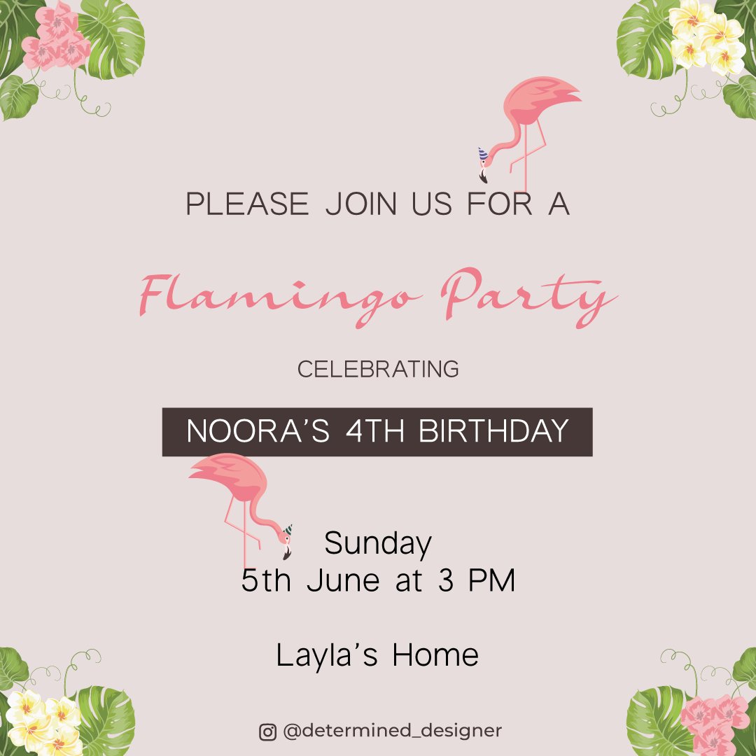 DTM_Designer's tweet image. [Noora&apos;s Birthday Party - Flamingo Themed Designs]

Designed by @DTM_Designer
 #dtm_designer #mydesign #flamingoparty #flamingo #birthdaytheme #birthdayparty #babygirl #floraldesign #animaldesign #birthdaygirl #bagdesign #giftbag #stickerdesign #stickers #card #carddesign