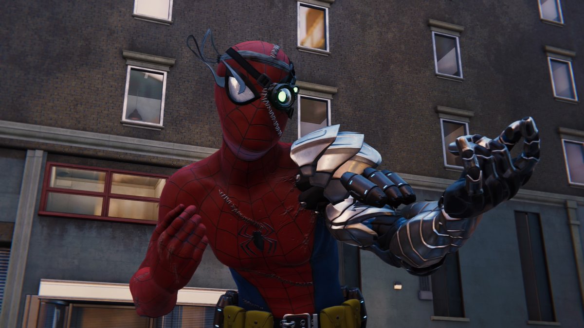 siphonaldread's tweet photo. Cyborg Spiderman is such an underrated suit ๐ค๐ท๏ธ๐ธ๏ธ
#Spiderman #SpidermanPS4 #PeterParker #Siphonaldread #PS4Share #VirtualPhotography #Photomode #Marvel #VPGamersUK #SocietyOfVirtualPhotography #VPGUKspider #superherogames #VPSociety #GamingPhotomode #GamingUK https://t.co/zjGSowzE0N