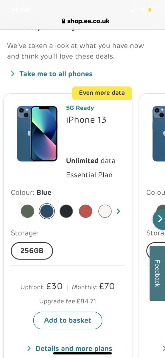 After committing to <a href="/ee/">EE</a> for over 22 years… you would think they would repay that little bit of Loyalty to existing Customers. Maybe not 🥵Time for a change of provider I believe #Noloyalty #Cheaperelsewhere #EE #Upgrade