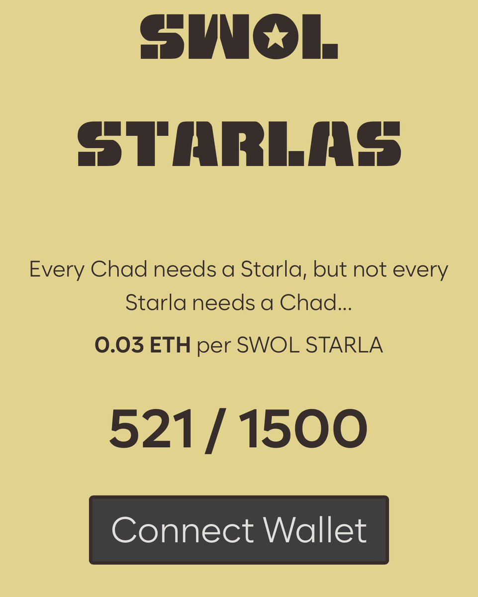 YES!!!!! We did it! 500+ day 1. Thank to everyone whos minted… so swol💪🏽

See you on #SWOLBEACH <a href="/TheSandboxGame/">The Sandbox</a>🏖

#ETH #FTM #AVAX #NFTs 📈