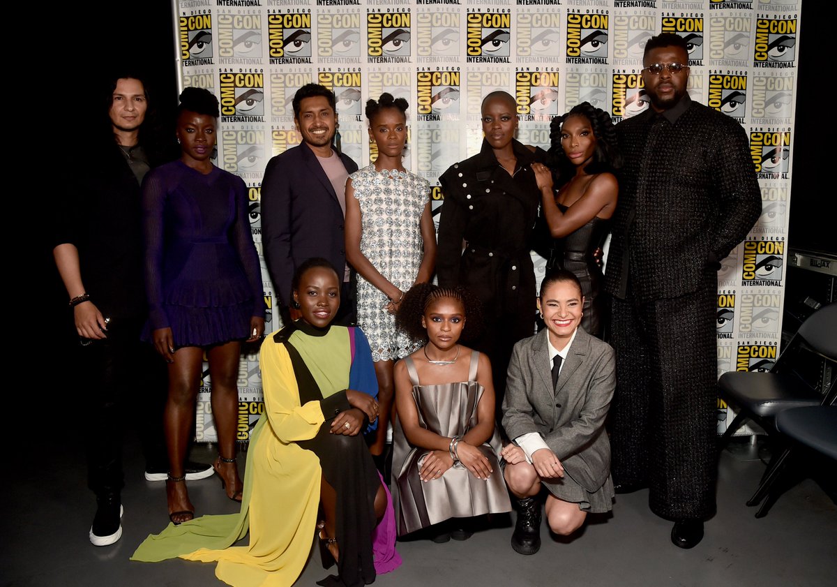It feels good to be back. Yesterday, we got the first look at #WakandaForever at #SDCC2022.