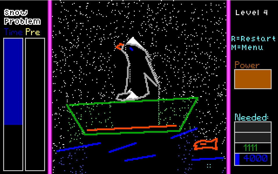 IndieGameNews1's tweet image. This is another level suggested by my 8 year-old. I've made it very, very tough - it's going to be one of the levels right at the end of the game I think!
#SnowProblem #indiedev 
@berkesayil