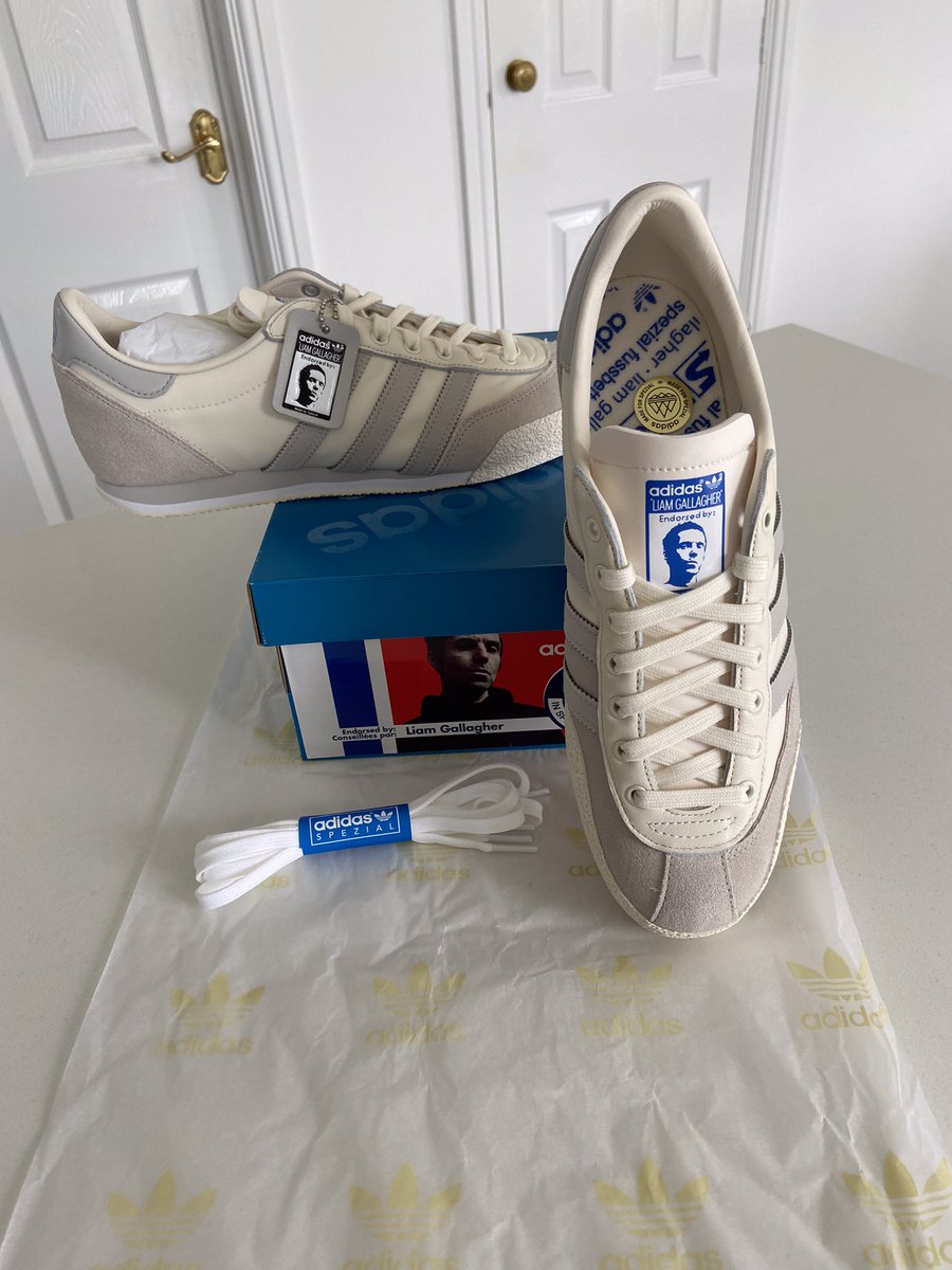 s1vdl's tweet photo. LG SPZL &amp; LG2 SPZL 👟 / / /

@liamgallagher 
@adidas
@adidasoriginals https://t.co/otBH4e3iJE
