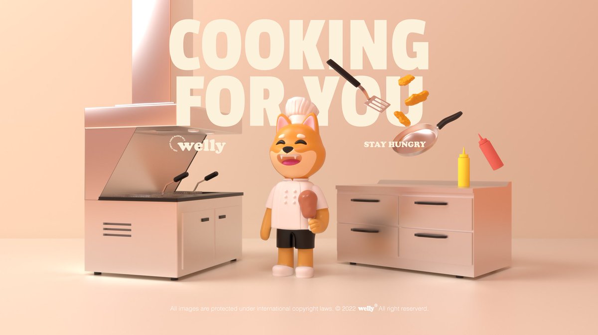 Stay ready, stay Welly 🍔 👩‍🍳 

#WellyFriends