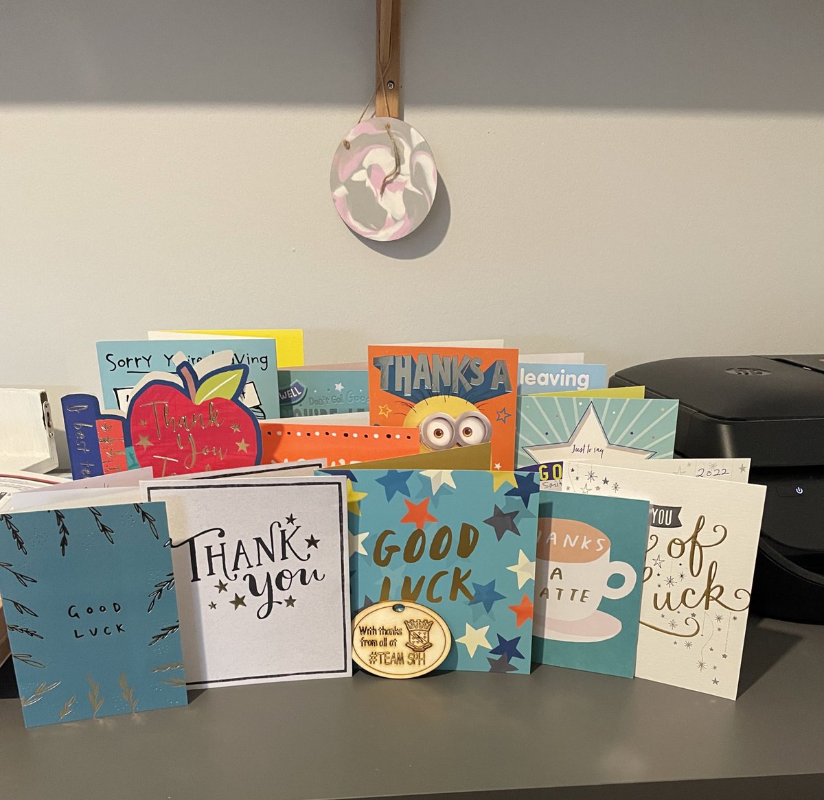 MrJLSmith1's tweet photo. After four years, Friday was the final emotional goodbye at @StPhilipHoward1. A lot of great memories of working with fantastic teachers and teaching some incredibly talented students. On to the next exciting chapter with @BrianClarkeAcad https://t.co/72dr67VZYN