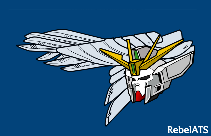 RebelATS's tweet image. Finished this last night. I wanted to draw this so badly for awhile now and it came out similar to what I had in my head. Just uploaded it to redbubble too so I can have it on a shirt! #gundam #gunpla #wingzero #endlesswaltz #fanart #ArtistOnTwitter #DigitalArtist