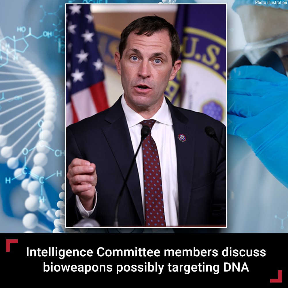 BIOWEAPONS WARNING: A member of the House Intelligence Committee warned Americans to stay away from DNA testing services. fxn.ws/3owBDeQ