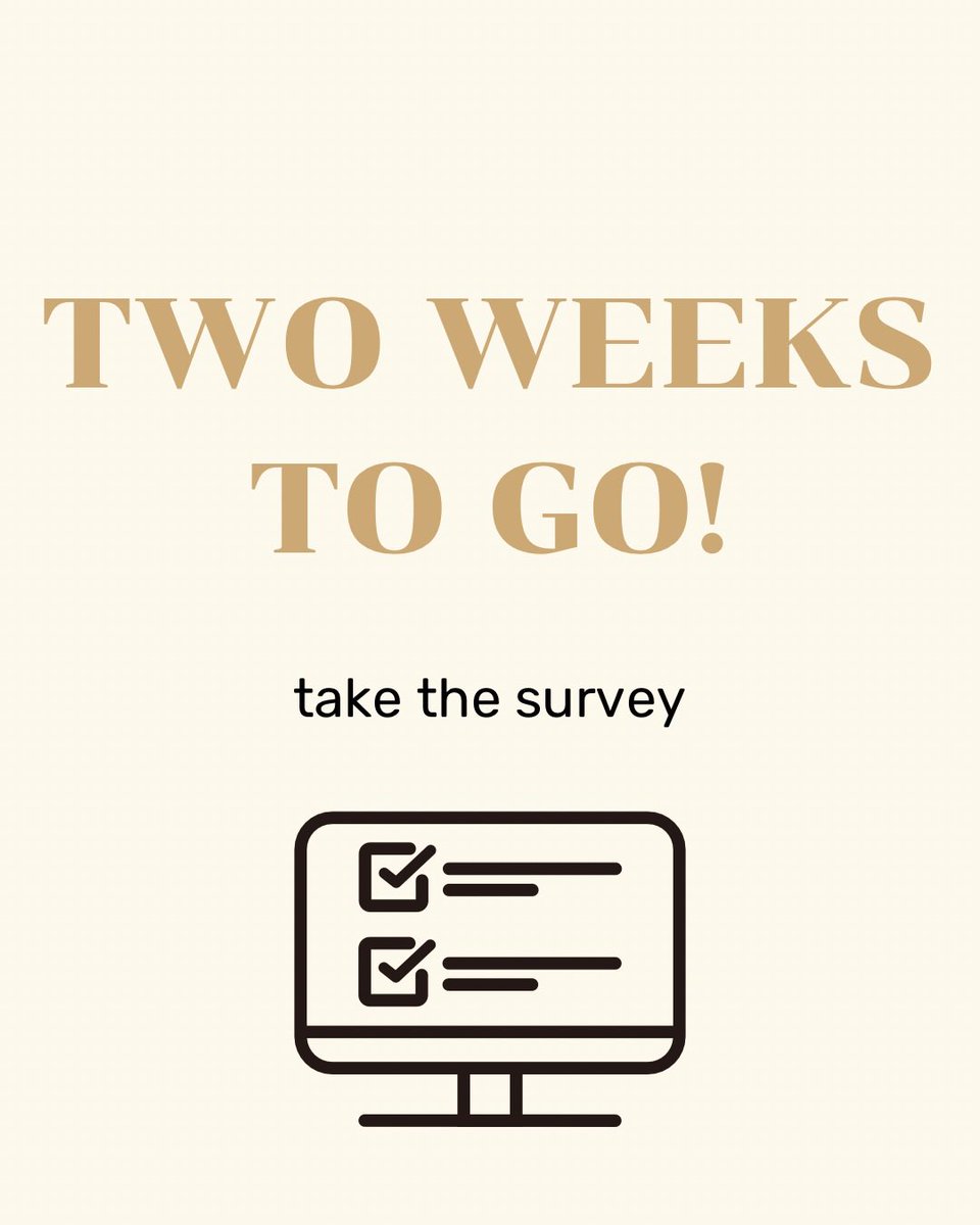 ‼️ JUST TWO WEEKS LEFT till the survey closes!

Have your say today - 🔗 in bio

Follow 👉🏾 <a href="/turningthecogs/">Turning the Cogs</a> to keep up to date when the results of the survey are shared later this year.

💙 RETWEET 💙 LIKE to spread the word!

#cyclechat #cycling #cyclingevents