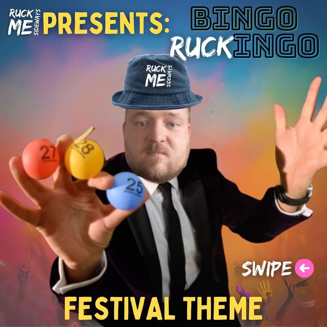 This coming Friday! Tickets available behind the bar! #bingoruckingo #festival #GonnaBeEpic <a href="/AdamCourt_3/">Adam Court</a>