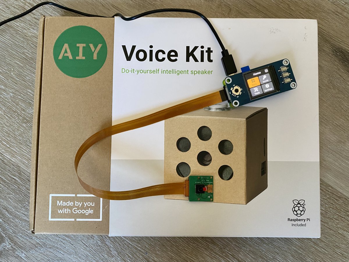 knorrium's tweet photo. Folks struggling to source parts (especially the Pi Zero) to build a @SeedSigner may have better luck finding old #GoogleAIY kits - the headers are pre-soldered and the Vision kit comes with a camera. Just make sure the kit is complete with the Pi. Keep extra parts for smth else. https://t.co/gGTGYCwhqR