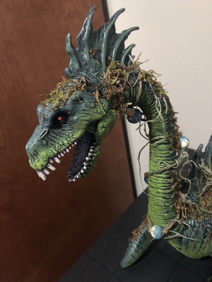 ryaneaid's tweet photo. The first of a series of custom #cryptids I’ll be creating over the next few months. Presenting, the Lake Monster #monster #custom #ACTIONFIGURES https://t.co/t3ZAKPH1Cs
