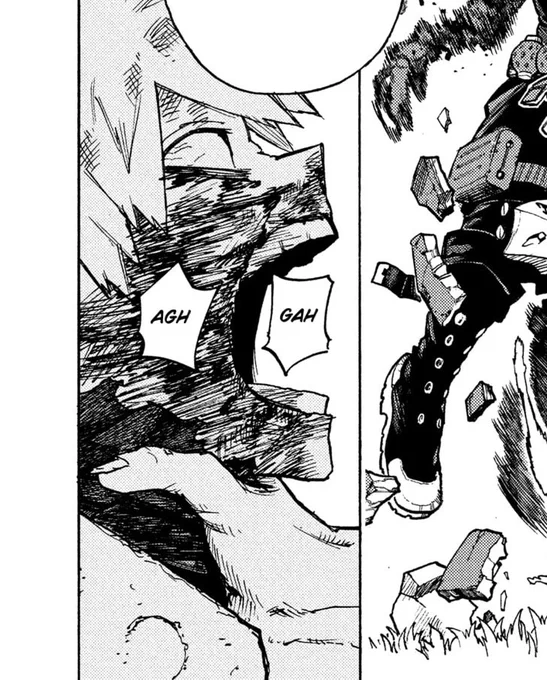 For a sec, I thought we were back to Dabi ngl. So this is what Horikoshi was referring to in vol 35 