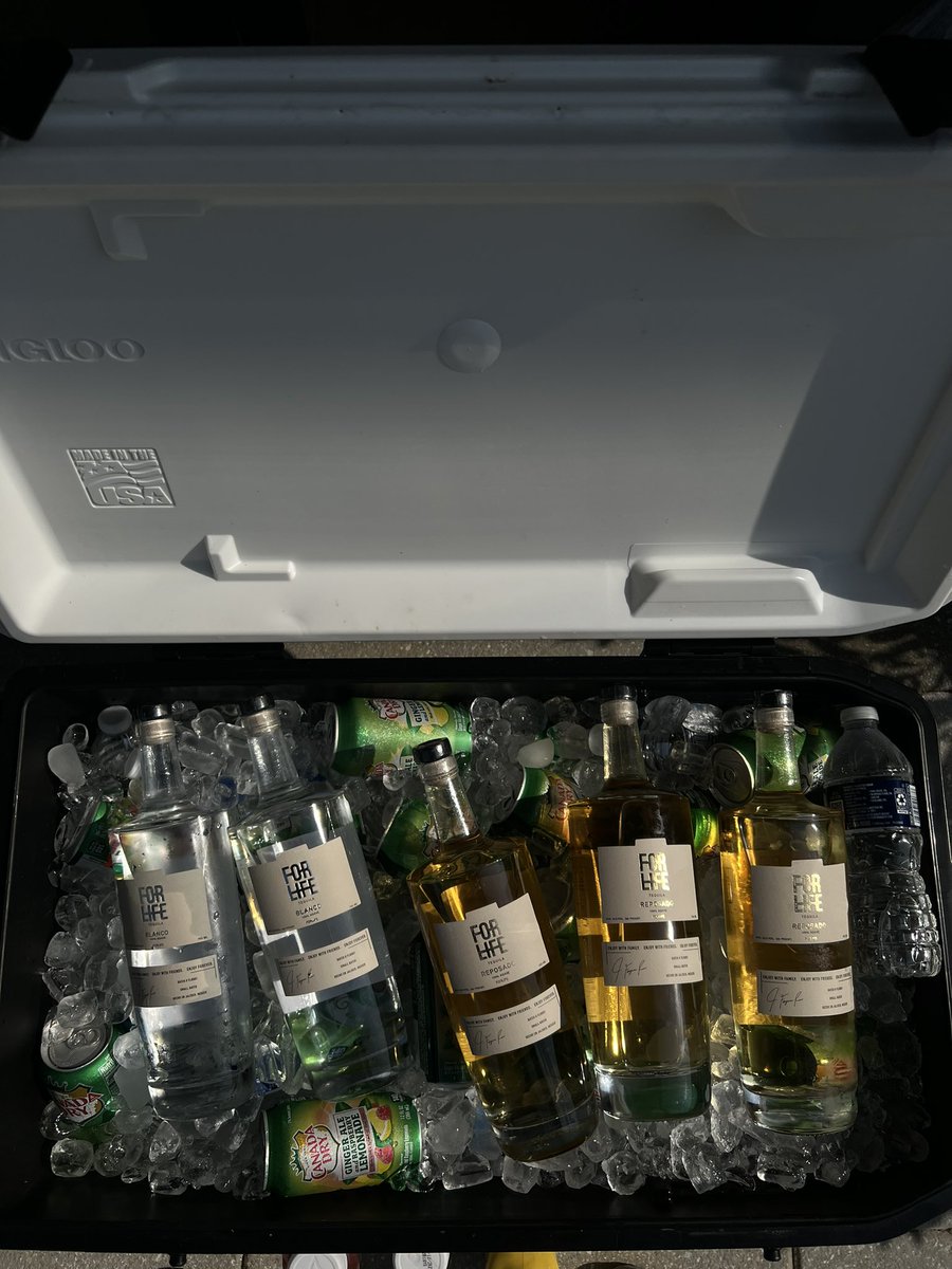 Make sure you grab some @forlifetequila for #NationalTequilaDay 🏆