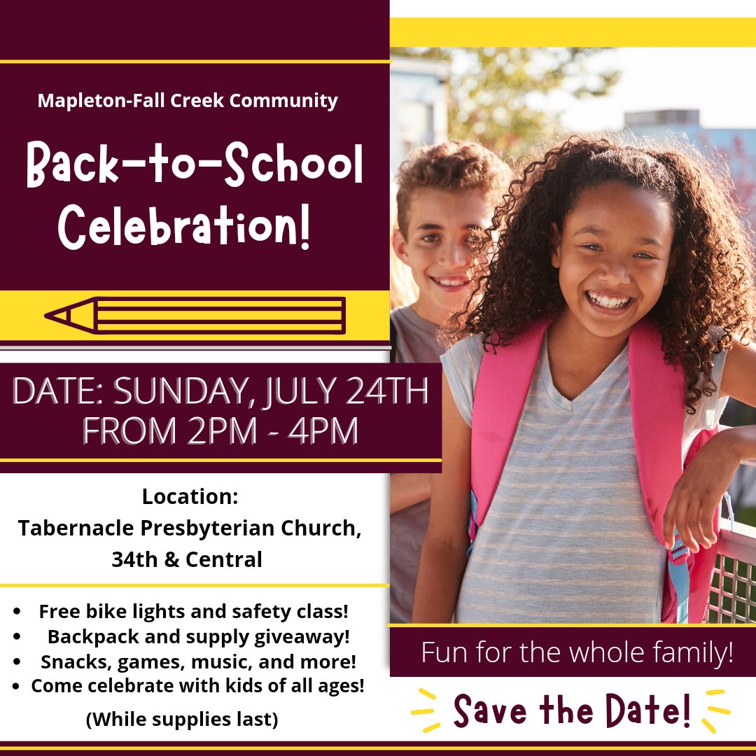 echeney2's tweet photo. Come join @EmployIndy and several other community partners today for the Back to School Celebration @tabpres! Food, school supplies, resources and fun! #projectindy @IndyAchieves #MAPIndy #YESIndy #JAGIndy @workoneindy https://t.co/RLdMorhLuC