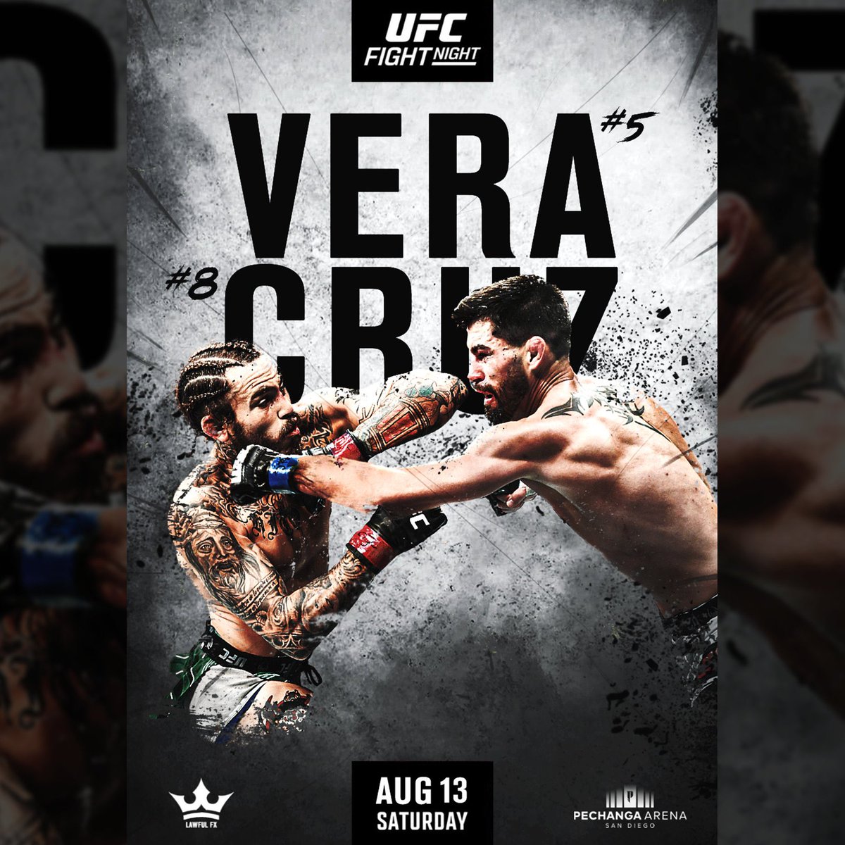 Marlon Vera and Dominick Cruz will throw down in a 5-round main event on August 13th at #UFCSanDiego 🔥 Predictions? 

Likes + RTs appreciated ❤️🙏🏽