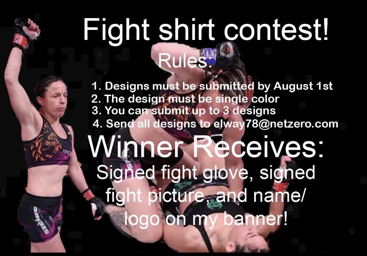 lionheartjill's tweet photo. Some small updates but here’s how you can design my walkout shirt for my @InvictaFights title fight and win cool signed stuff https://t.co/6XhKqUw5cn