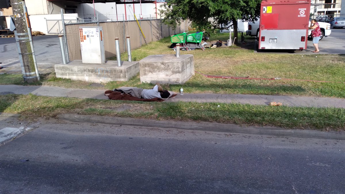 augiedogger's tweet photo. #homeless #Houston sleep anywhere.. even with their teddy.. https://t.co/KC2DkxRpX7