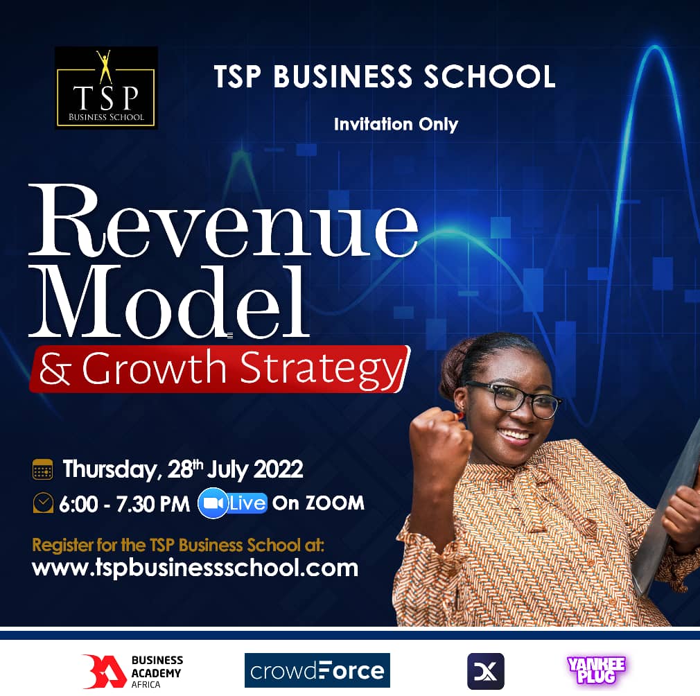 TSPBizSchool's tweet photo. Ever wondered why with all your sales you don't seem to be making any progress? Have you figured out your unit economics? This session will answer these questions and more...

#tspbizschool #tspabuja #startup #accelerator #revenue #growth https://t.co/qdU8n2RBJa